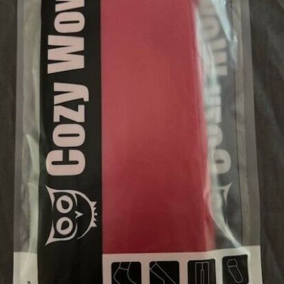 Cozy Wow Footed Tights Red L/ XL. Nylon/Spandex Blend - New in bag